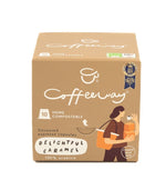 Load image into Gallery viewer, Capsule cafea Espresso Delightful Caramel Coffeeway®, Compostabile - Biodegradabile, compatibile Nespresso®, 10 capsule
