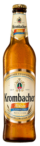 Bere alba fara alcool nefiltrata Krombacher Weizen, 0.0%, Sticla 0.5L, 6 bucati