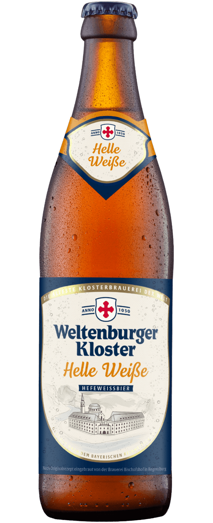 Bere alba nefiltrata Weltenburger Kloster Helle Weiße, 5.4%, Sticla 0.5L, 6 bucati