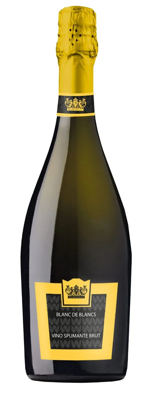 Vin spumant Brut Blanc de Blancs De Angeli, 11% Alc., 6 x 0.75L