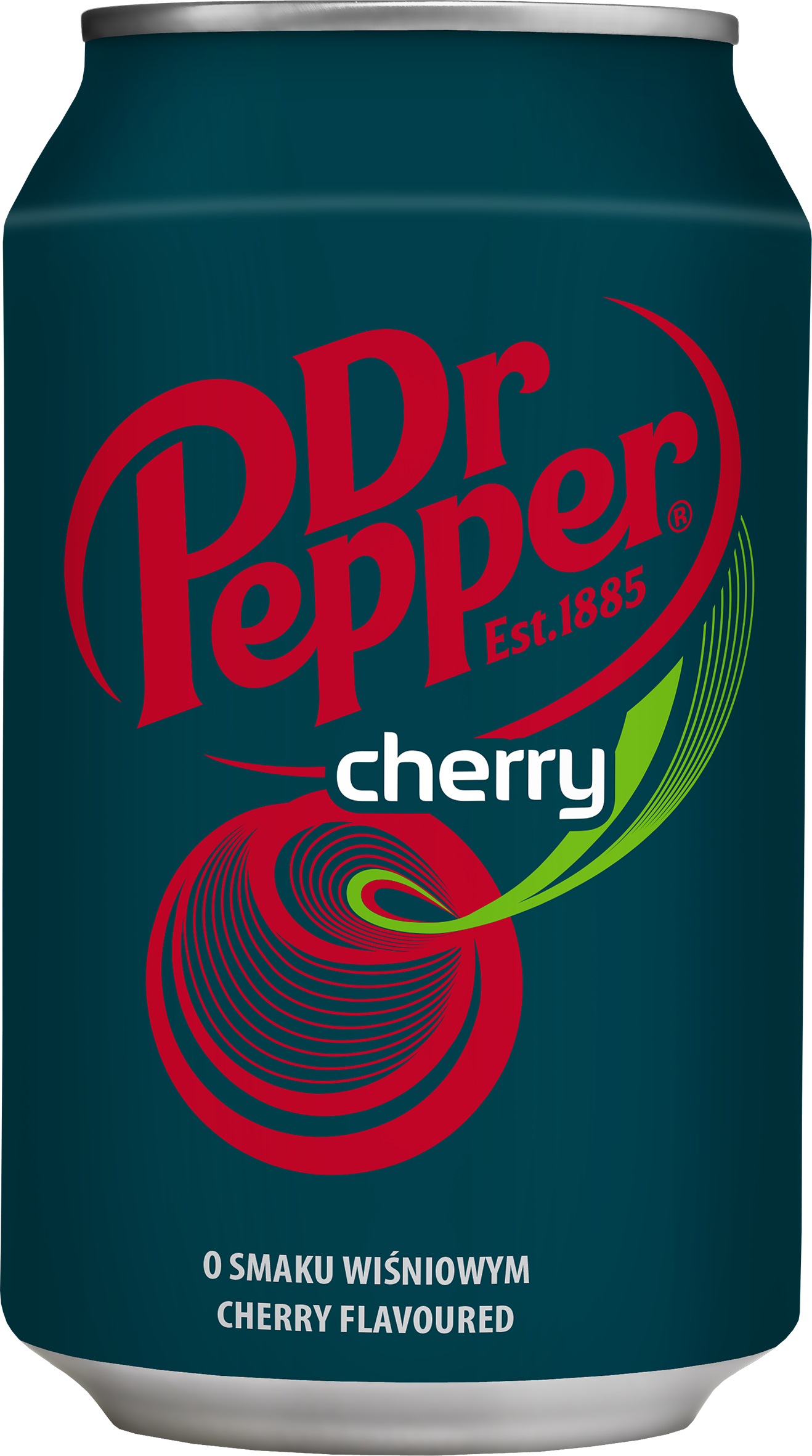 Bautura racoritoare carbogazoasa Dr. Pepper Cherry, Doza 0.33L, 12 bucati
