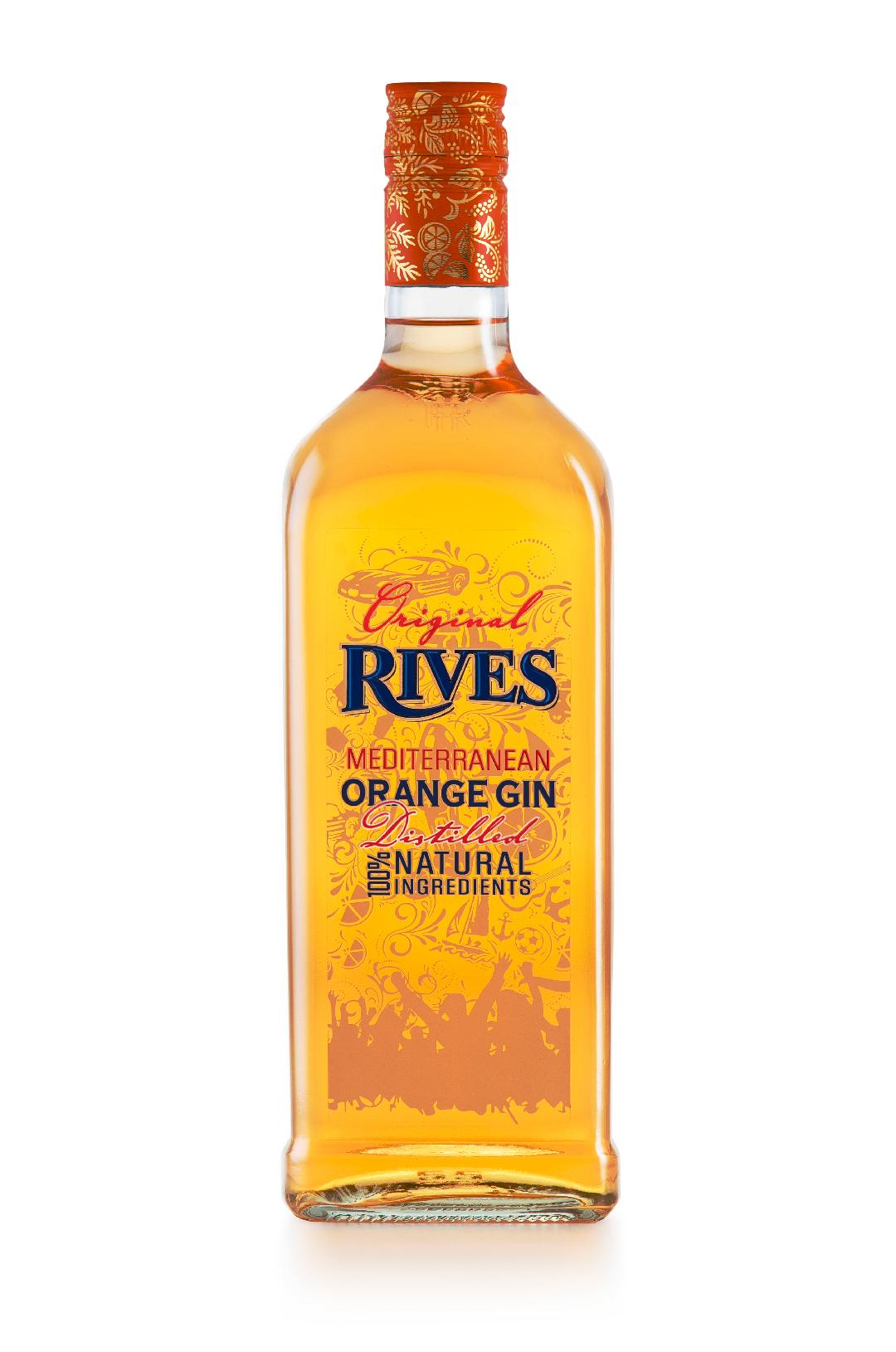 Gin Rives Orange, 37.5%, 0.7L