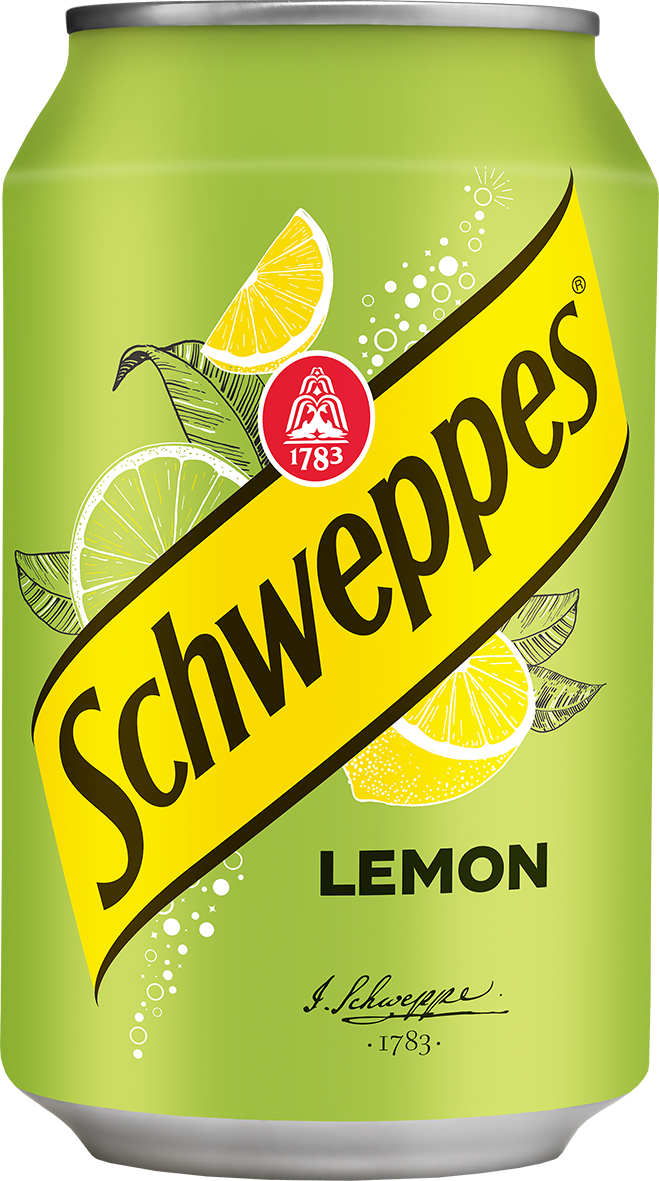 Bautura racoritoare carbogazoasa Schweppes Lemon, Doza 0.33L, 12 bucati