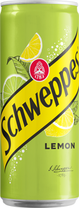 Bautura racoritoare carbogazoasa Schweppes Lemon, Doza, 24 x 0.33L