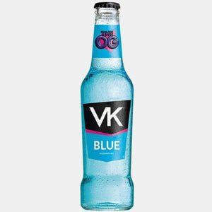 Bautura racoritoare carbogazoasa VK Blue Original, Alc. 3.4%, 24 x 0.275L
