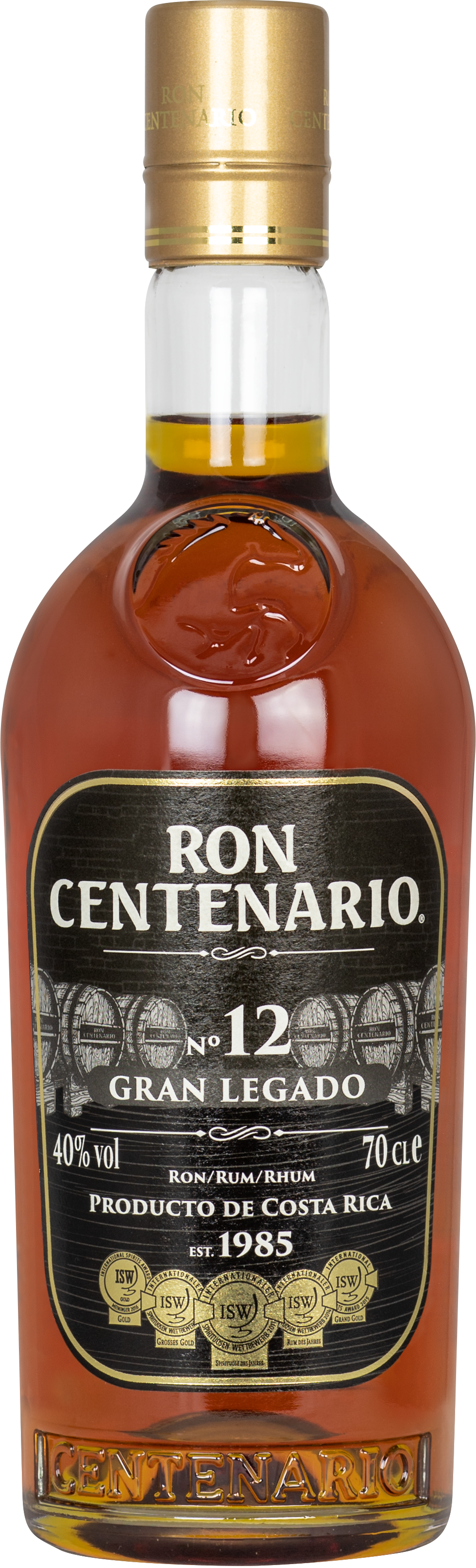 Rom Centenario Gran Legado 12 Ani, 40%, 0,7L