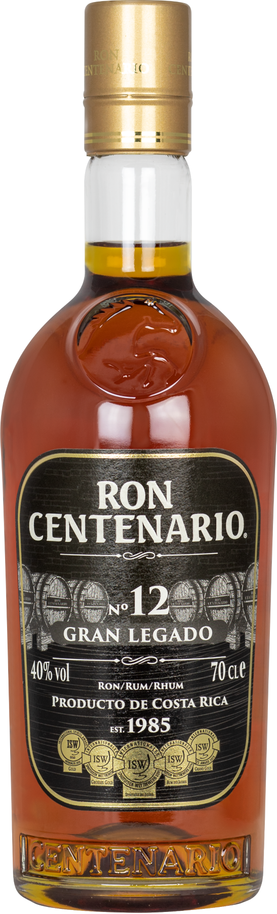 Rom Centenario Gran Legado 12 Ani, 40%, 0,7L