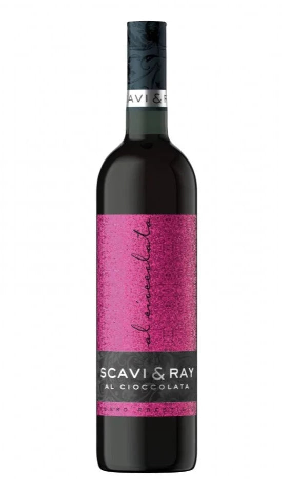 Vin rosu aromat Scavi & Ray Al Cioccolato, 10% Alc., 0.75L