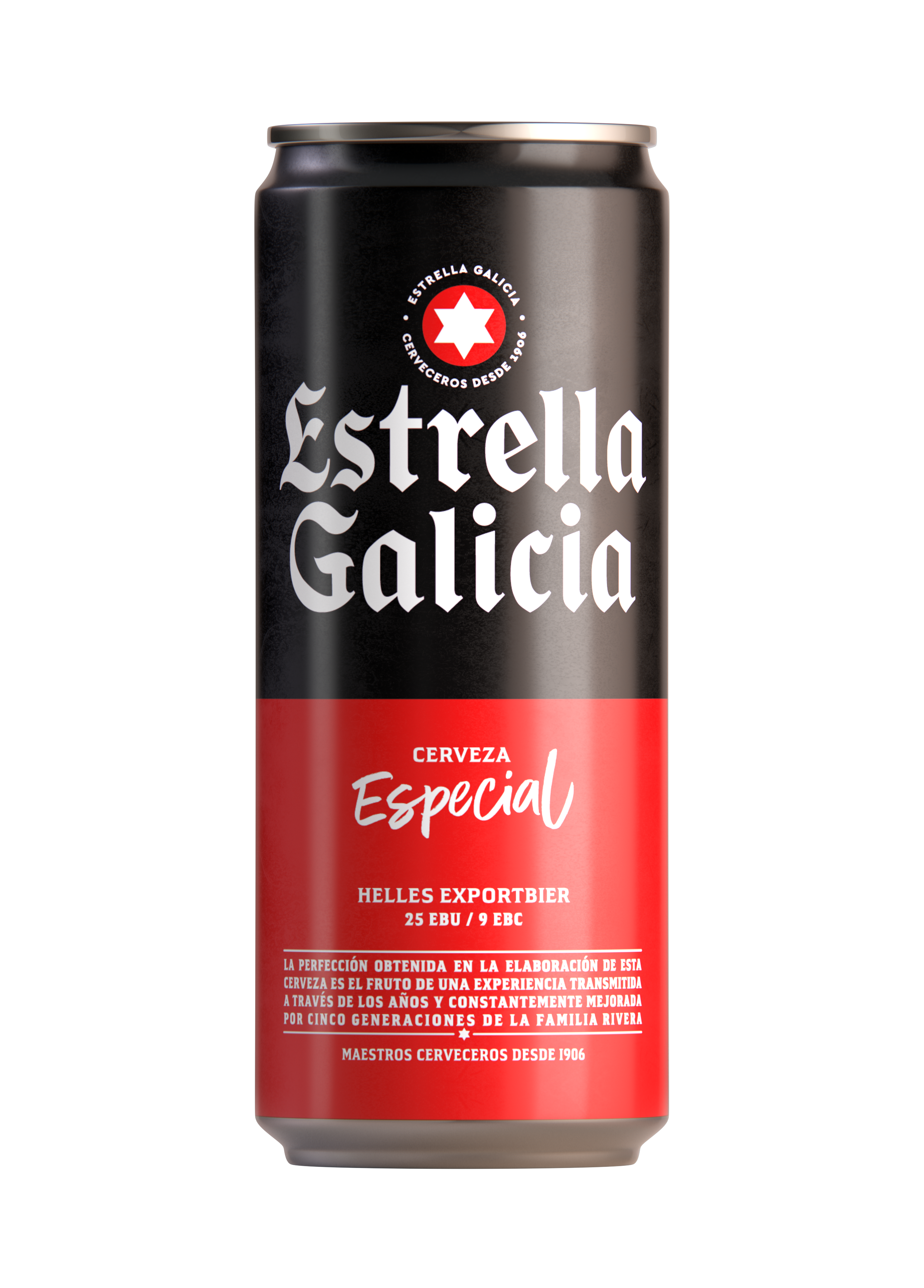Bere blonda Estrella Galicia Especial, 5.5%, Doza 0.33L, 6 bucati