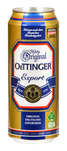 Bere blonda Lager OeTTINGER Export, 4.7%, Doza 0.5L, 6 bucati
