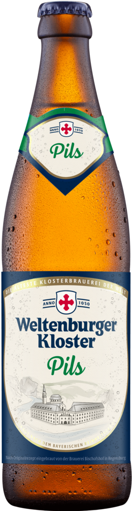 Bere blonda Weltenburger Kloster Pils, 4.9%, Sticla 0.5L, 6 bucati