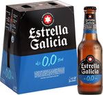 Load image into Gallery viewer, Bere fara alcool Estrella Galicia, 0.0%, Sticla 0.33L, 6 bucati
