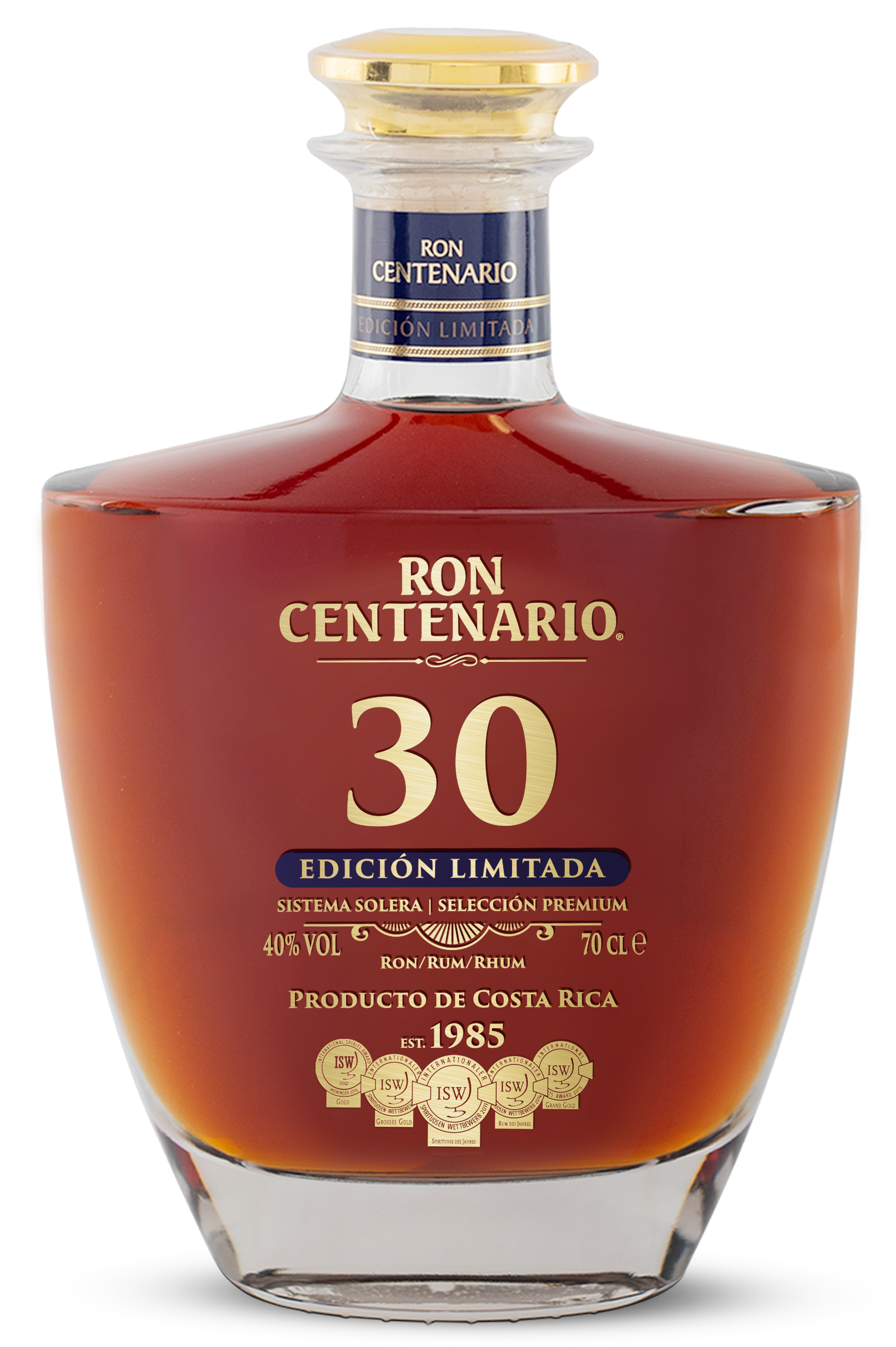 Rom Centenario 30 Editie Limitata Edicion Limitada, cutie cadou inclusa, 40%, 0,7L