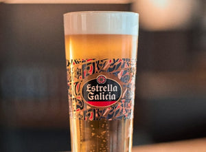 Pahar Estrella Galicia Pint 0.56 L, Set 6 bucati
