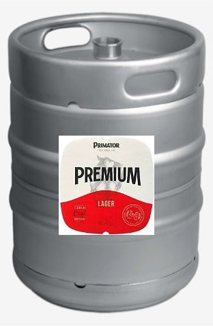 Bere Primator Premium Lager (Traditional), 5% Alc., Butoi (Keg) 30 Litri