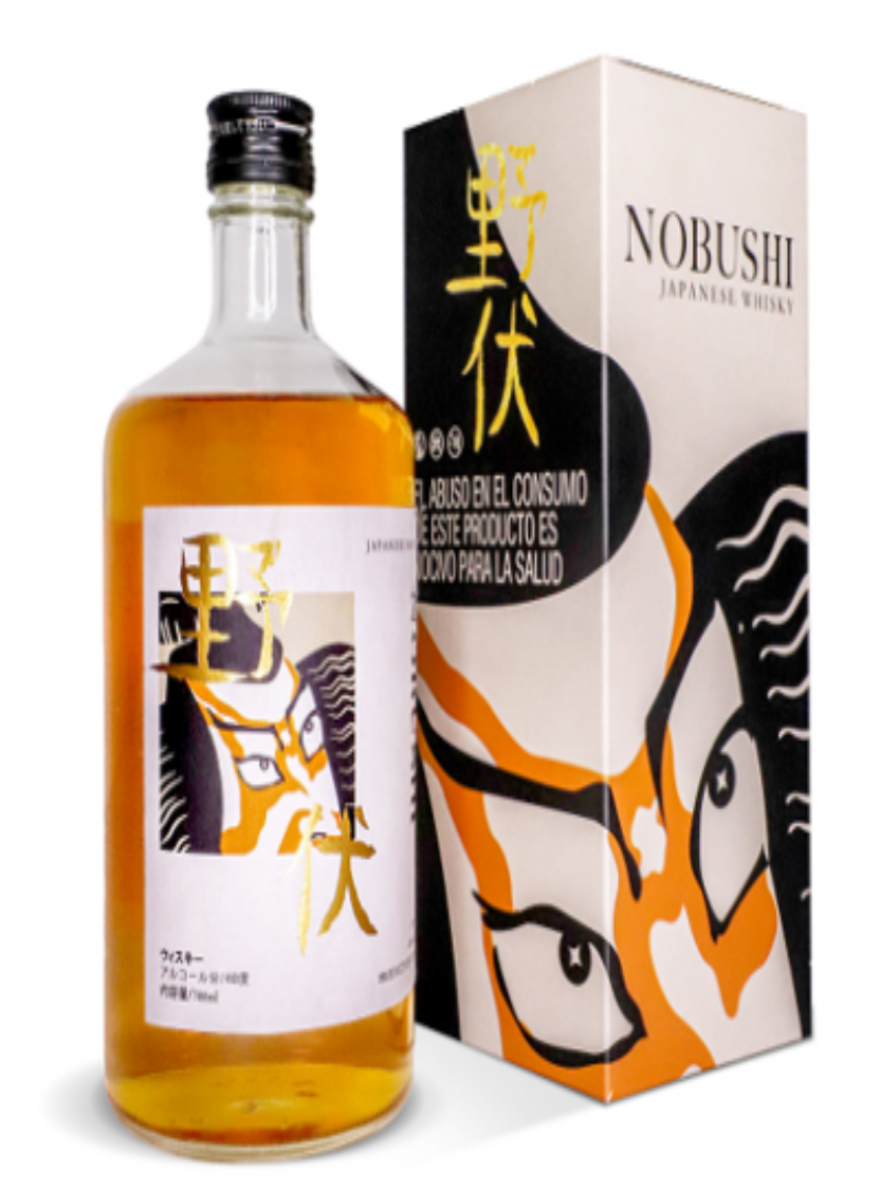 Whiskey Japonez Nobushi, 40%, 0.7 L + Cutie Cadou