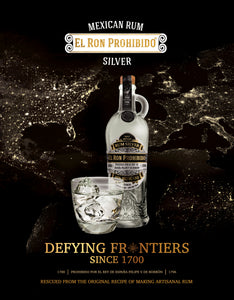 Rom El Ron Prohibido Silver (Triple Destilado), 40%, 0.7L