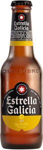 Bere blonda Estrella Galicia Glutenfree, 5.5%, Sticla 0.33L, 6 bucati