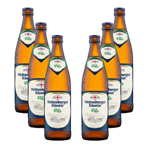 Bere blonda Weltenburger Kloster Pils, 4.9%, Sticla 0.5L, 6 bucati