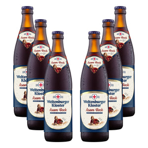 Bere bruna Weltenburger Kloster Asam Bock, 5.4%, Sticla 0.5L, 6 bucati