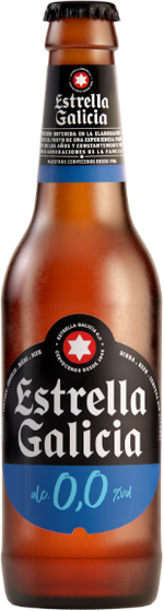 Load image into Gallery viewer, Bere fara alcool Estrella Galicia, 0.0%, Sticla 0.33L, 6 bucati
